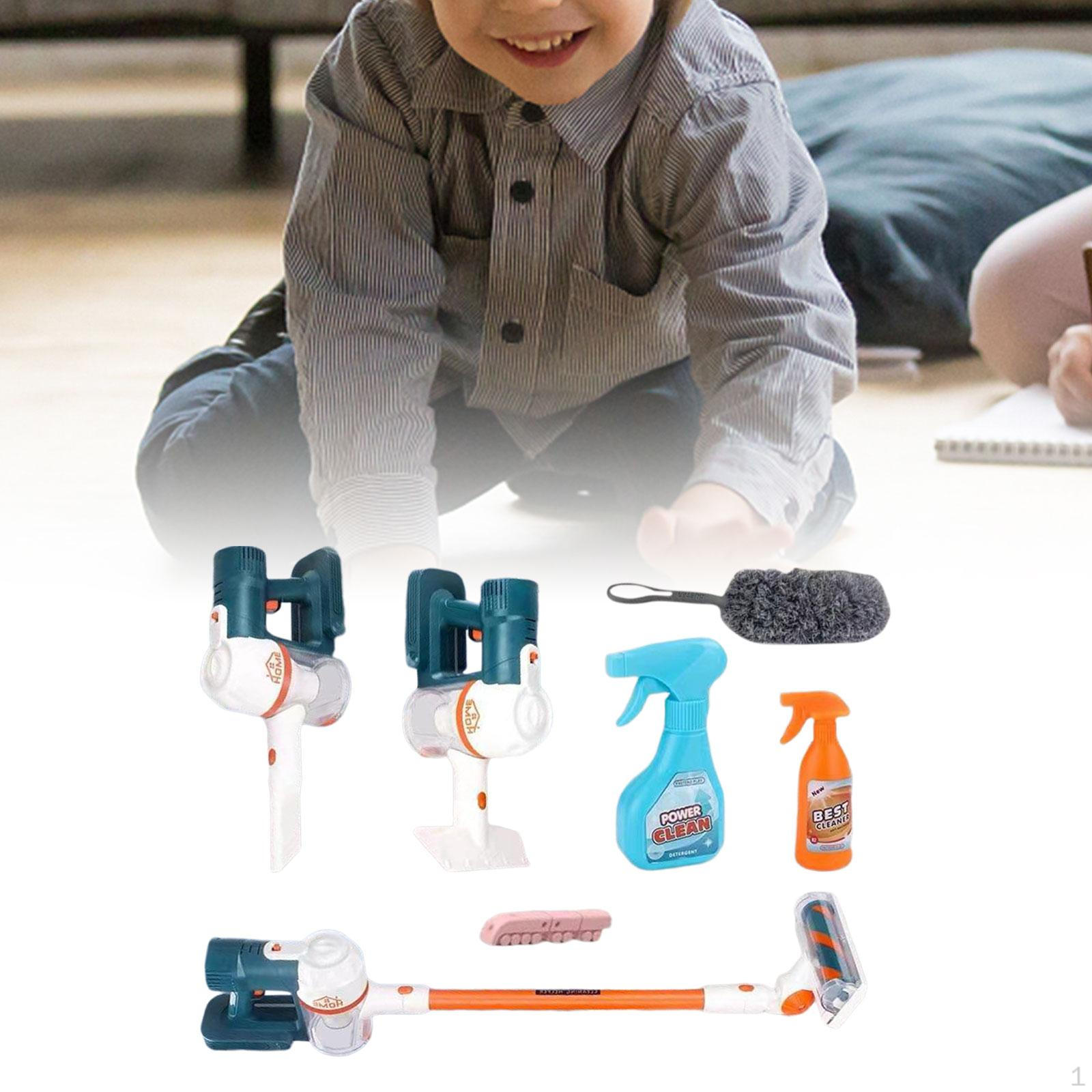 

House Cleaning Toy Children’S Tools Kids Pretend Play Dust Catcher vacuum cleaner toys