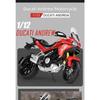 1/12 Ducati MTS Enduro Motorcycle Model Diecast Toy Vehicles Collection Autobike Shork-Absorber Off Road Autocycle Toys Car Gift