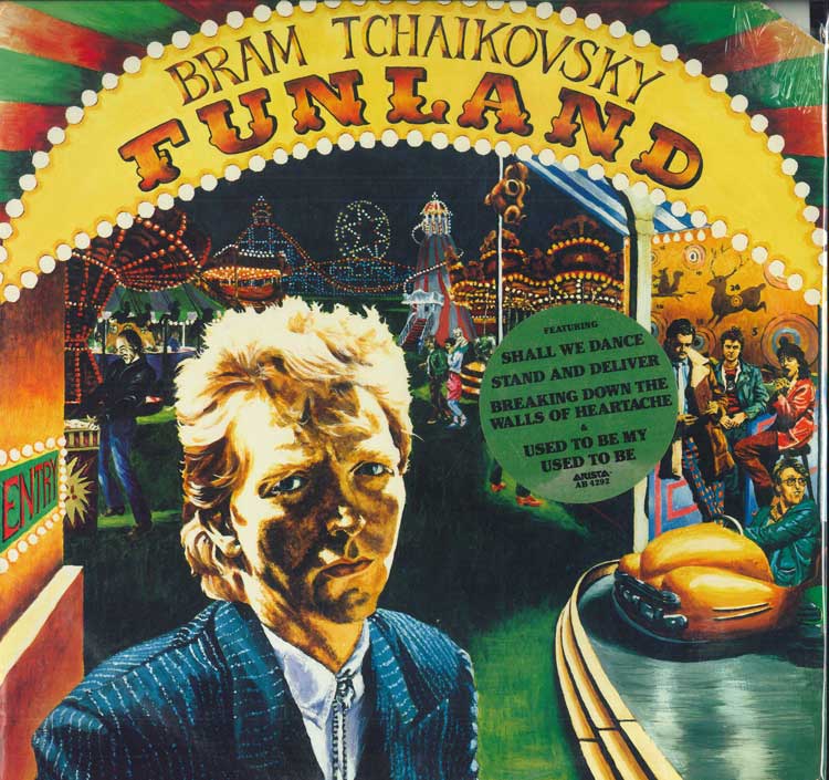 

LP Record BRAM TCHAIKOVSKY - Funland AB4292 Arista 1981 US Rock