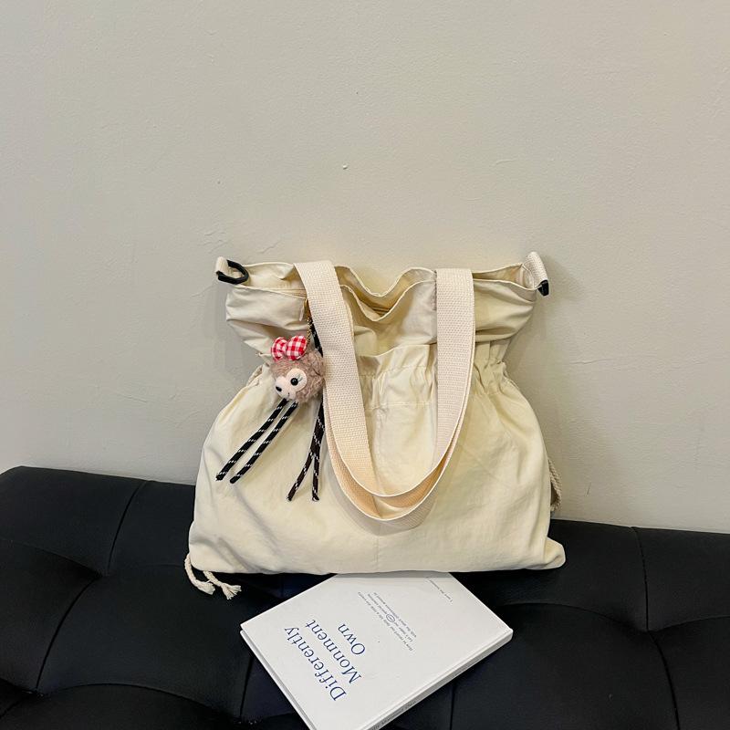 2025 New Japanese Large-capacity Literary Style Light and Simple Bag, Casual Fashion Tote Bag, Student Shoulder Bag