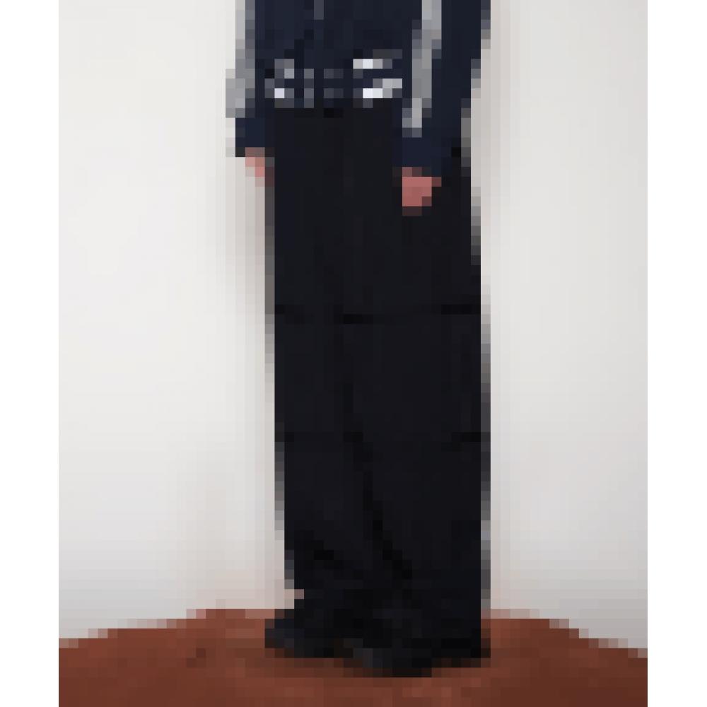 

NERDY Horizontal Two Line Woven Pants Black