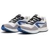 DECATHLON Cushioning, Slip Resistant, Breathable, Lightweight Low Top Running Shoes Men's White Gray Blue