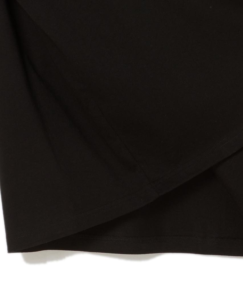 BEYOND CLOSET New Classic Preppy Modern Art Short Sleeve T-Shirt Black