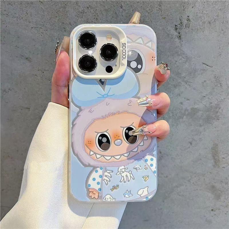 Cartoon Labu Is Suitable for Vivox100 Women's Apple 16/15 Mobile Phone Case Matte All-inclusive Honor 300.