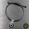 Sun Moon Lover Endless Knot Bracelet Unisex Fashion Personalized Small Bell Anklet Jewelry Gift