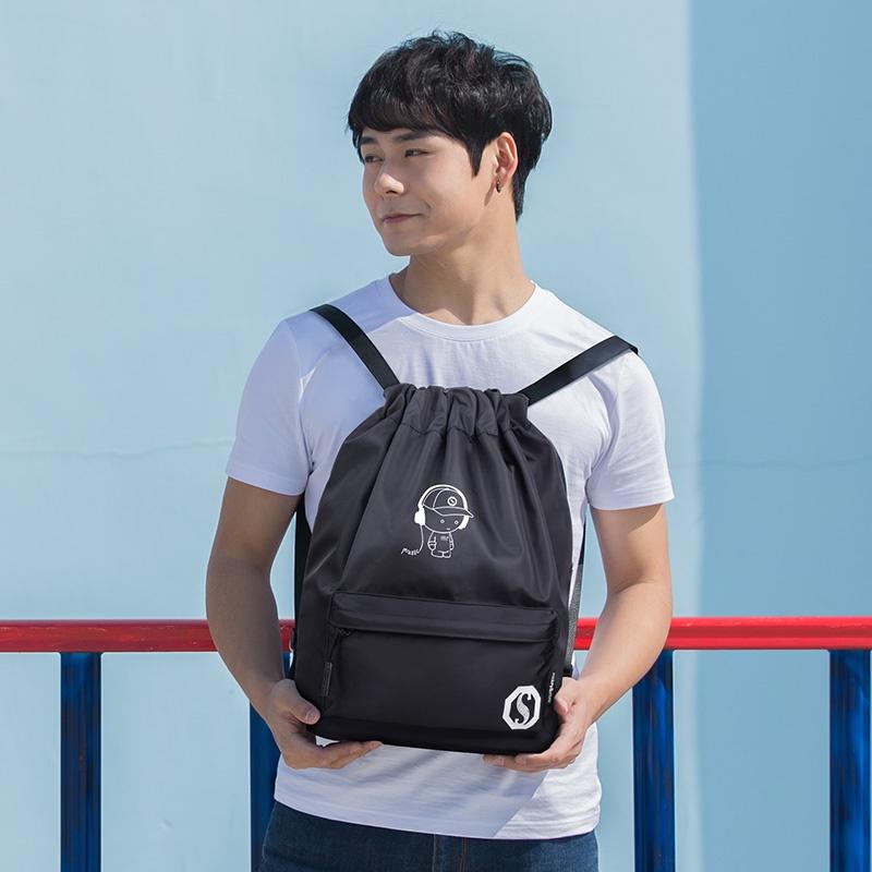 Lightweight Waterproof Drawstring Travel Sport Nylon Backpack With Spacious Design And Stylish Features