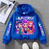 Hoodies Sweatshirts Girls Children's Comfortable Cartoon Printed Sports Shirt Girls' Color Comfortable Casual Hoodie