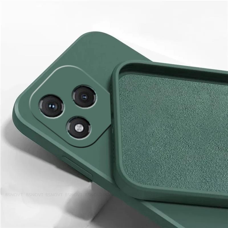 For Honor 400 Lite Case Cover Huawei Honor 400 Lite Capas Shockproof Bumper Soft Original Liquid Silicone Fundas Honor 400 Lite