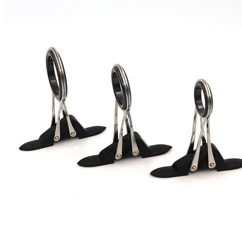 Eye Rings Fishing Accessories Fishing Line Guide Top Rings Rod Guide Top Rings Easy Installation Fishing Rod Wire Rings