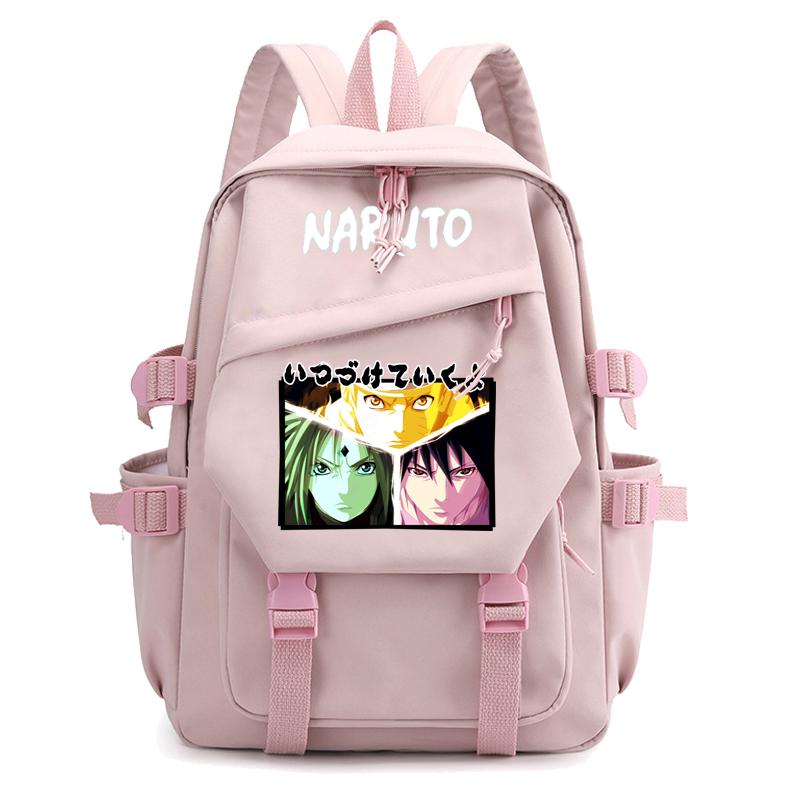 Anime-bedruckter Rucksack für Teenager und Mädchen, Rucksack für den Schulanfang, Aufbewahrungstasche mit großer Kapazität, niedliche Cartoon-Büchertasche, Geschenk für Kinder