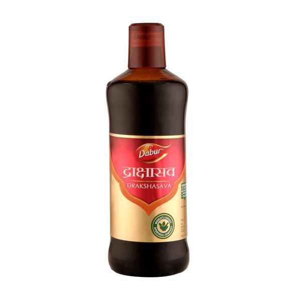 

Dabur Drakshasava Syrup 225 ml Pack | Digestive Support & Nutritional Tonic for All Ages