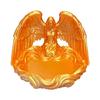 Intricately Designed Jewelry Display Tray Angel Wing Shape Storage Plate Plastic Texture for Vanity Dresser Decorating