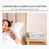 Multifunctional 15W Wireless Charging for Speaker with LED Night Light Alarm Clock for Home Office and USB