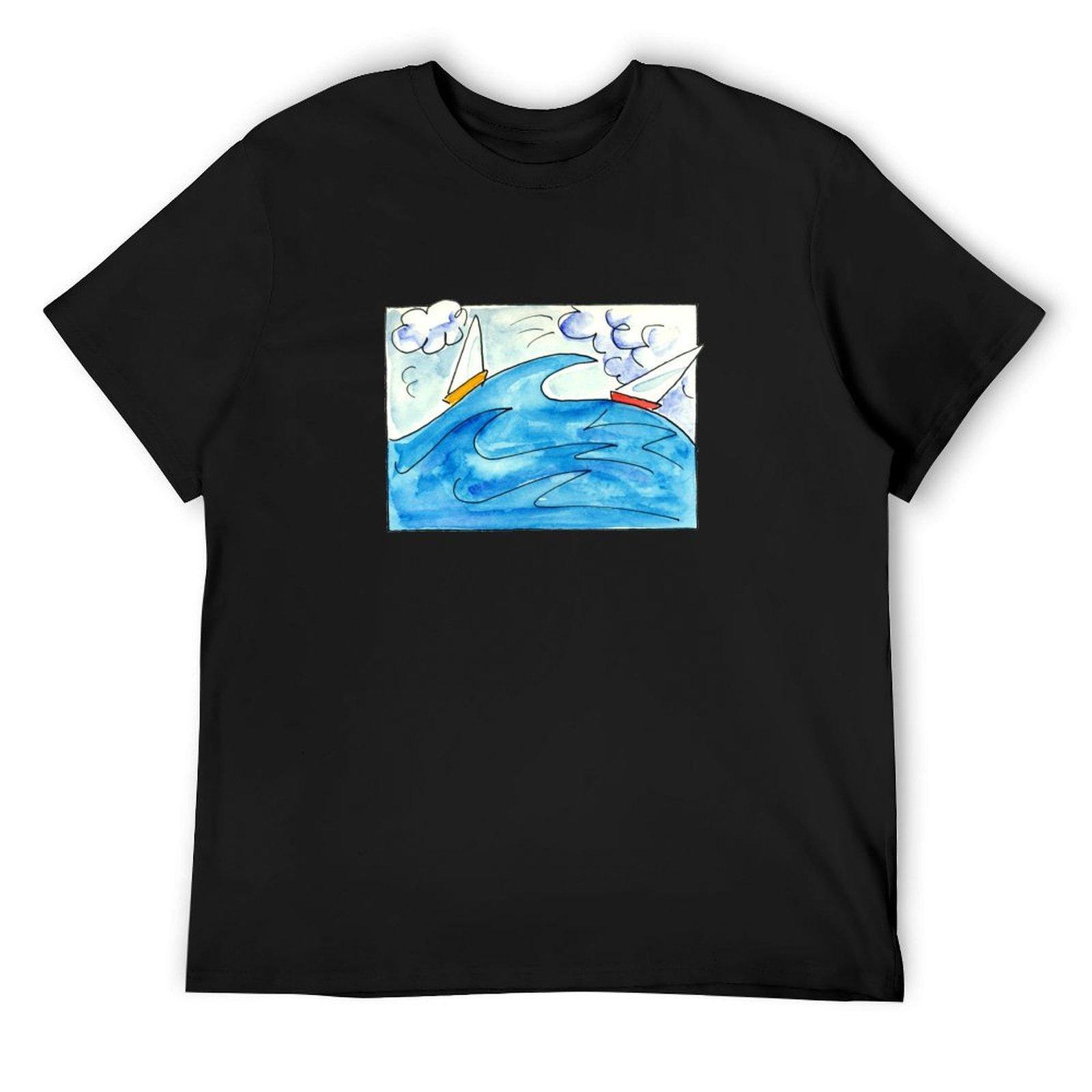 

Wild Ride T-Shirt blue archive vintage basketball graphic tees for a boy men t shirt 4XL