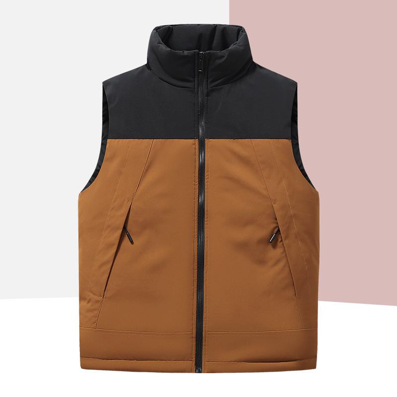 Autumn and Winter Sports and Leisure Cotton Vest Vest Jacket Large Size Vest Thickened Vest