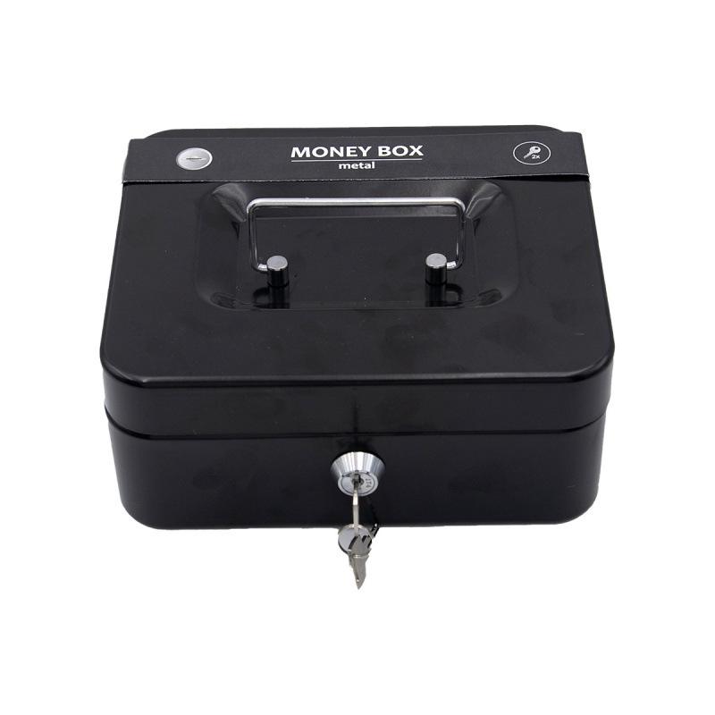 Compact Creative Piggy Bank with Lockable Coin Compartment and Key Storage