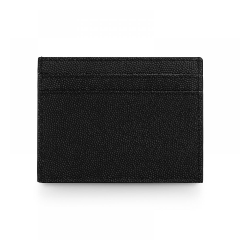 Saint Laurent 375946 Bty0n 1000 Portcard Clasic Caviar