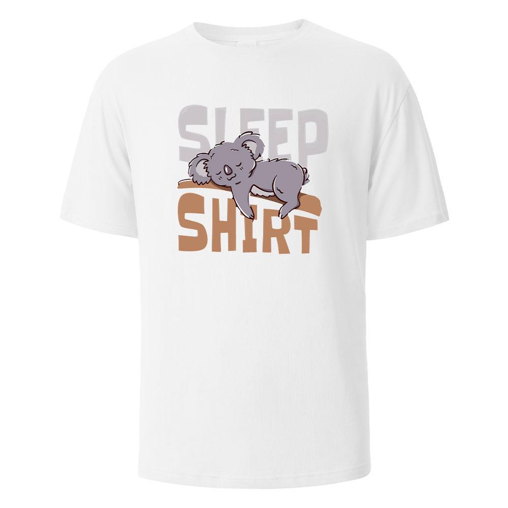 Das Schlafshirt Print T-Shirt 100% Baumwolle Sommer T-Shirts Für Männer Frauen Übergröße Lässige Oberteile