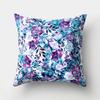 Colorful Flower Pillowcase Spring Natural Leaf Plant Landscape  Sofa Car Pillow Home Cushion Cover