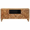 Storage Cabinet In Brown 105 X 33.5 X 46 Cm Solid Mango Wood