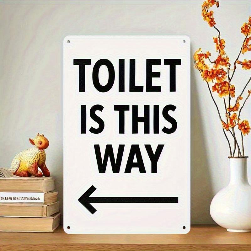 Decorative Metal Wall Sign 20x30cm