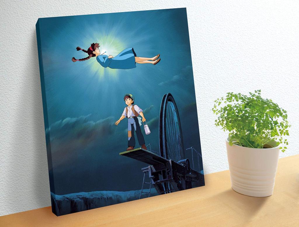 Ensky 366-piece Jigsaw Puzzle Art Board Jigsaw Laputa: Castle In the Sky - The Girl Who Fell from the Sky ATB-16