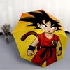 1pc Goku Saiyan Automatic Open/Close Folding Umbrella, Windproof 8-Rib Construction, Lightweight Travel Umbrella, Ideal Gift 17