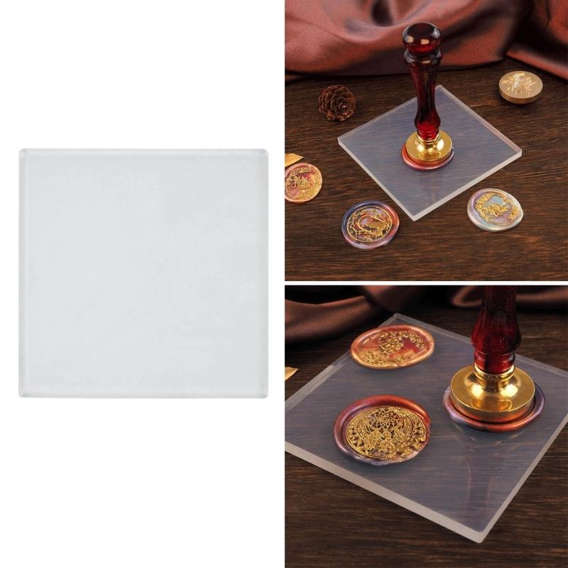 Silicones Templates Pad Resins Casting Mats Multipurpose Resins Mould for Kid Girl Boys Handicraft Crafts Practical