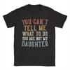 Funny Fathers Day Dad Gifts Outfit Men Women T Shirts Pure Cotton Tee Fashion Tshirt Clothes