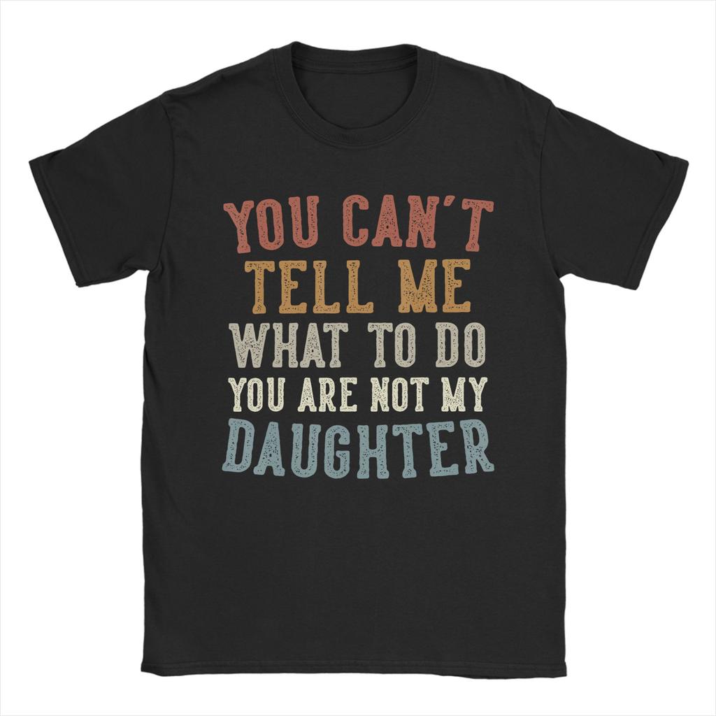 Funny Fathers Day Dad Gifts Outfit Men Women T Shirts Pure Cotton Tee Fashion Tshirt Clothes