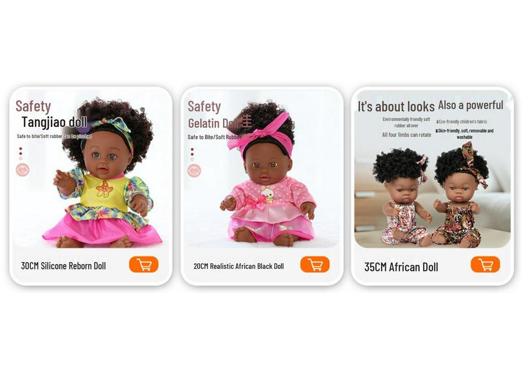 Sound-Activated Silicone Reborn Baby Doll - Soft, Smart Early Education Toy for Girls