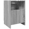 Bathroom Vanity Cabinet Gray Sonoma 40 x 37 x 59 cm Particleboard