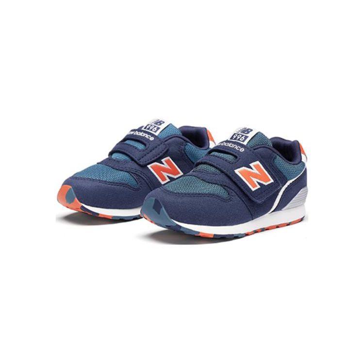 New Balance Nb 996 Sports Casual Shock Absorbing Breathable Low Top Walking Shoes Baby Shoes Navy-Blue IZ996XX3