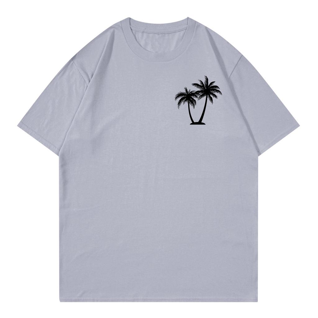 Unisex T-shirt Casual Loose Top Comfortable Round Neck T-shirt
