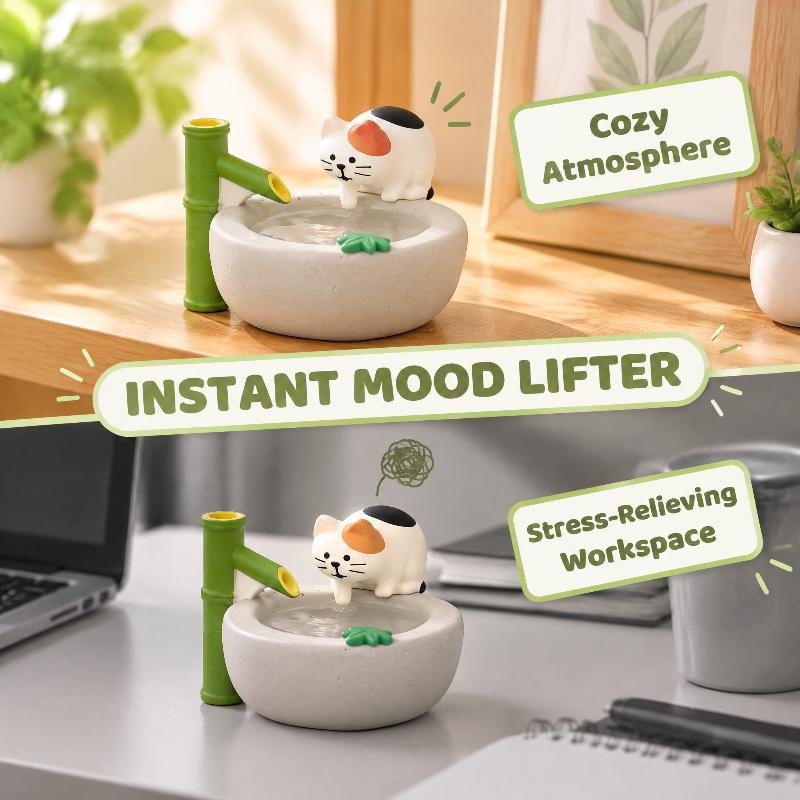 Creative Japanese Cat Groceries Summer Watermelon Cat Series Play Gifts Ins Resin Crafts Diy Small Ornaments Collection Gifts