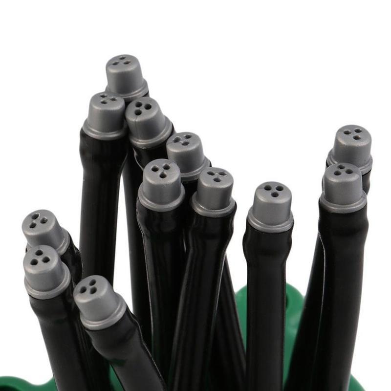 360° Flexible 12 Tubes Garden Yard Lawn Water Sprinkler Watering Sprayer System