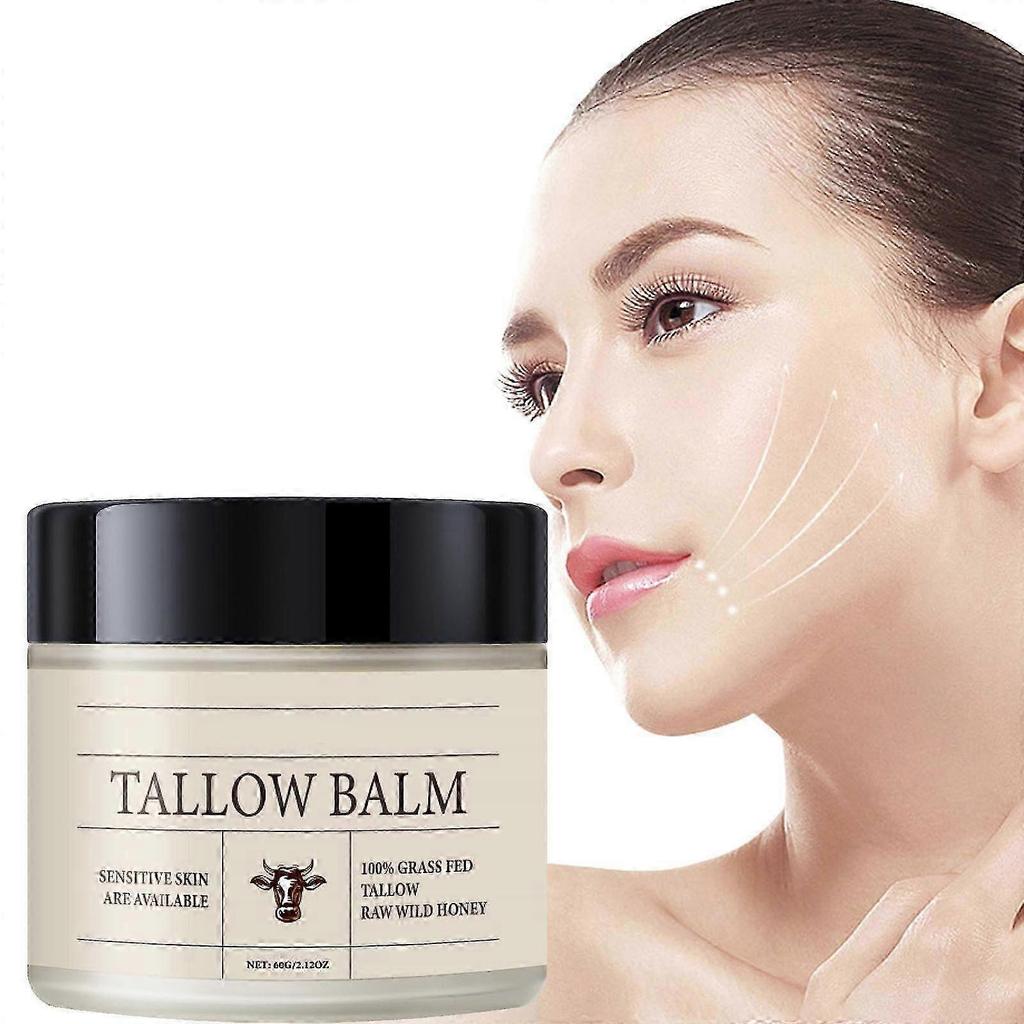 Grass Fed Beef Tallow Balm With Moisturizing Cream For Soft Moisturizer 60g Anti-Aging Skin Care Kits