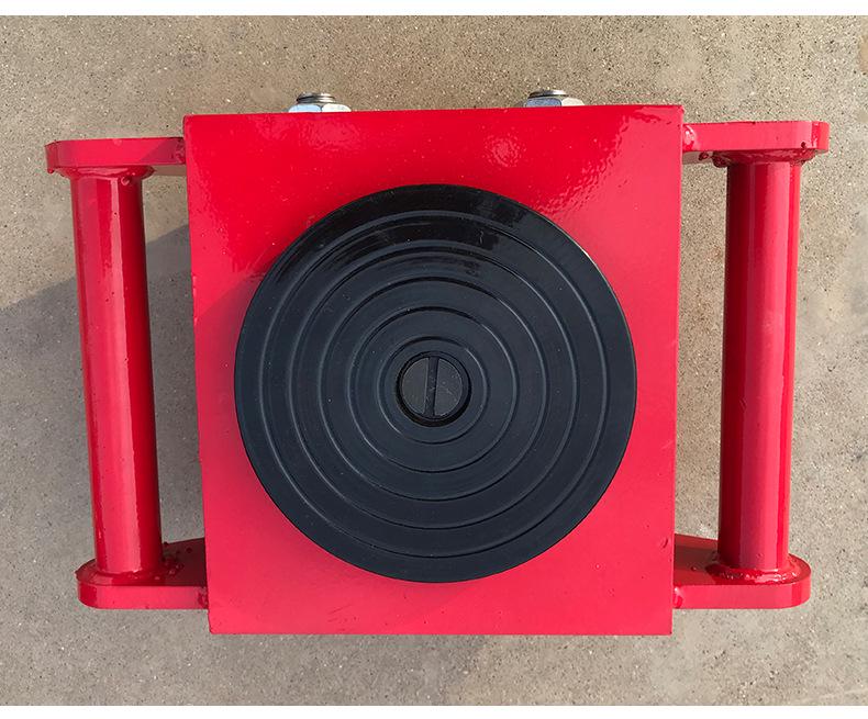 PU Wheel Tank Dolly Cart - Mobile Tool with 6, 8, or 12 Ton Capacity