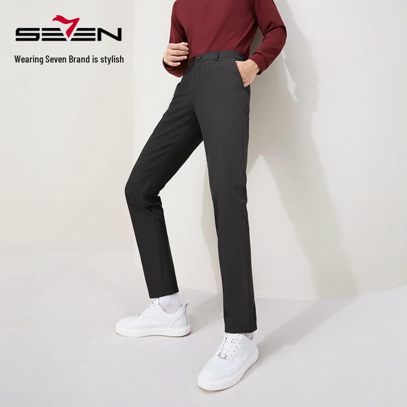 Septwolves Men's Thermal Stretch Casual Pants