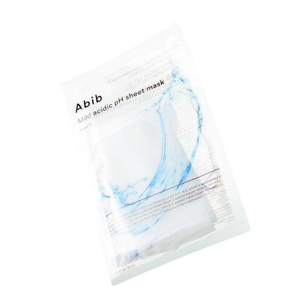 Abib Mild Acidic pH Sheet Mask Fit 10 Sheets 5 Types Option (Heartleaf / Jericho Rose / Aqua / Glutathiosome / Honey)