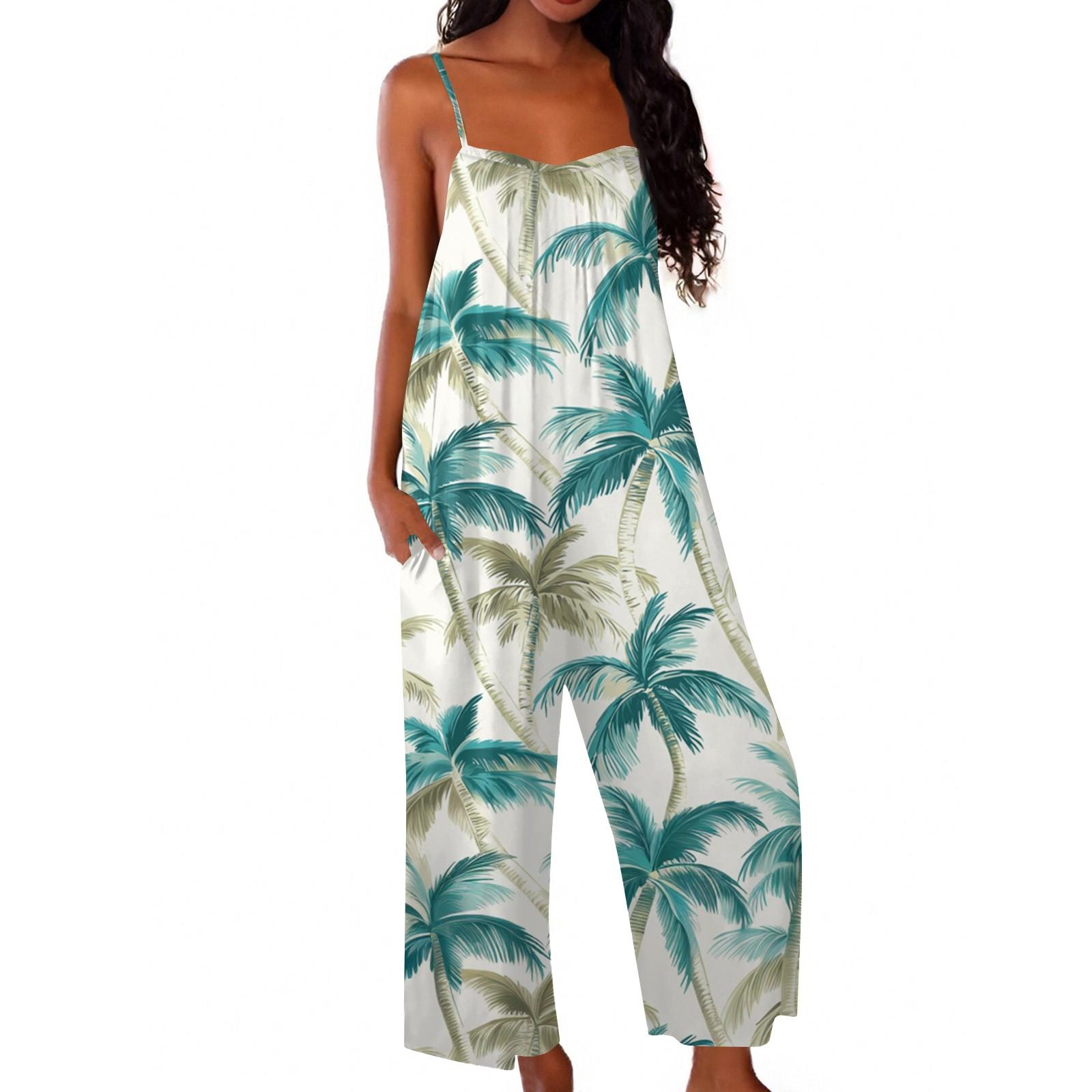 

Women s Jumpsuit Printed Casual Loose Jumpsuit S