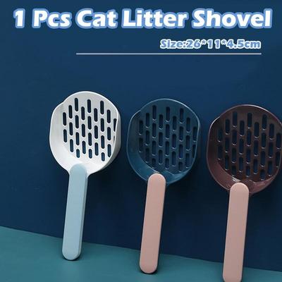 1 Pcs Cat Litter Sand Shovel Pet Cat Accessories Portable Cat Litter Scooper Shovel Pet