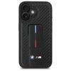 BMW Bmhcp16Sgspcck Iphone 166.1 Black/Black Hardcase M Grip Stand Smooth And Carbon