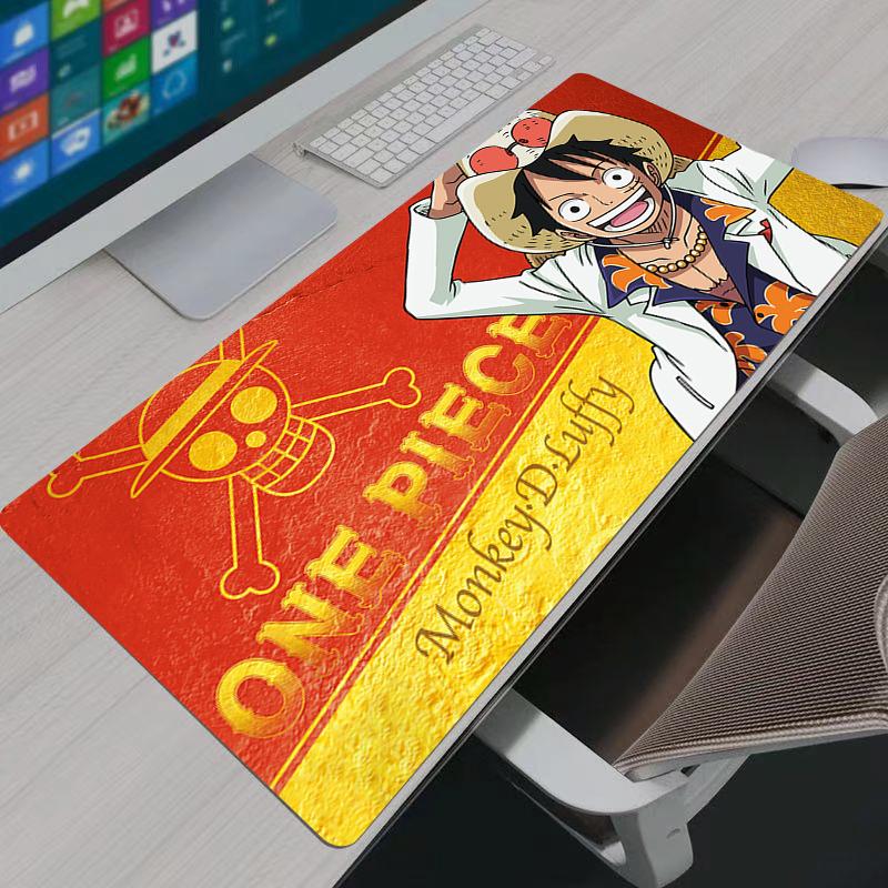 Mouse Pad Gaming XL Home New HD PC Mousepad XXL Keyboard Pad Non-Slip Office Carpet Laptop Japan Game Anime One Piece For LOL