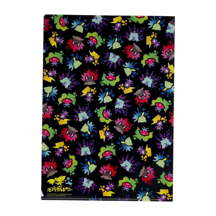 POKEMON Pokemon Center A4 3-Pocket Clear File - Venomous Hazard Design