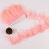 Diy White Feather White Tip Cloth Strip Jewelry Handicraft Decoration Wedding Dress Skirt Clothing Accessories