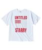 Eontaiteulseoul Untitled Starry Flag Crop Short Sleeve White