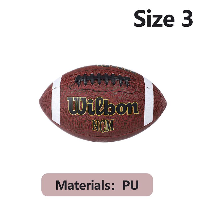 Standard Rugby Ball American Football Soccer Association Football Size 3 6 9 Sports Football Adult Kid Training Game Supplies