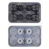 Cute Cat Paw Silicone Ice Cube Tray, Food Grade BPA-Free Easy Release Ice Mold for Whiskey, Cocktails, Home Bar, Kitchen