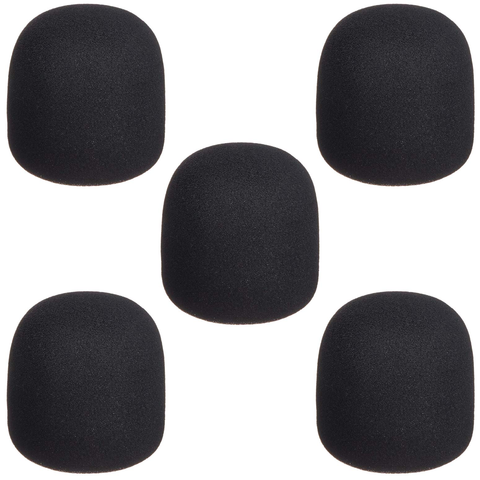 

[Reliable Japanese Product] Kikutani Windscreen WS-L Black [Set of 5]
